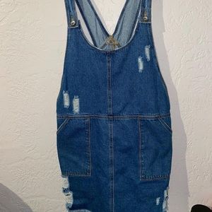 Denim Overall Jumper